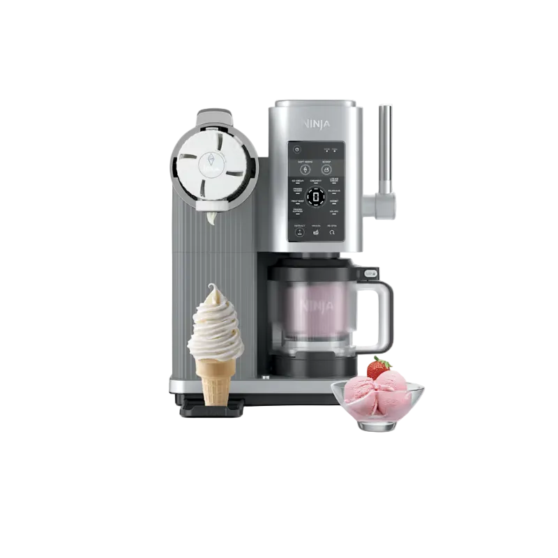 Ninja CREAMi Scoop & Swirl Soft Serve Ice Cream Machine